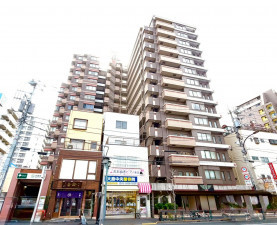 江東区大島、マンションの外観画像です