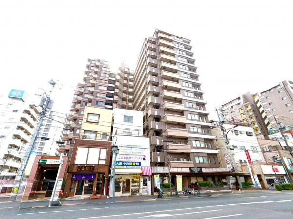 江東区大島、マンションの外観画像です