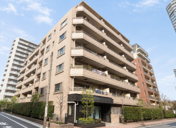江東区白河、マンションの外観画像です