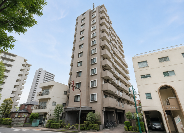 江東区南砂、マンションの外観画像です