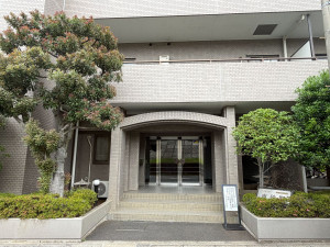 江東区東砂、マンションのエントランス画像です
