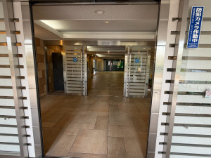 江東区東砂、マンションのエントランス画像です