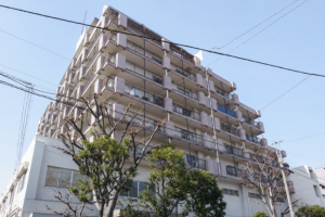 江東区平野、マンションの外観画像です