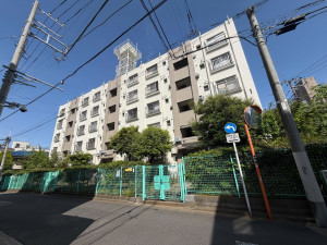 江東区東砂、マンションの外観画像です