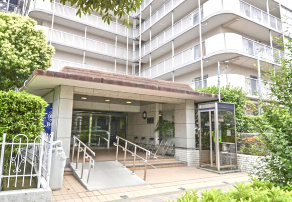 江東区枝川、マンションのエントランス画像です
