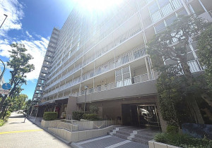 江東区塩浜、マンションの外観画像です