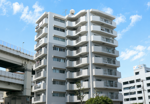 江東区木場、マンションの外観画像です
