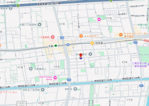 江東区大島、マンションの地図画像です