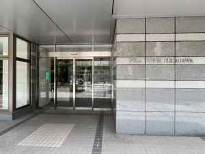江東区古石場、マンションのエントランス画像です