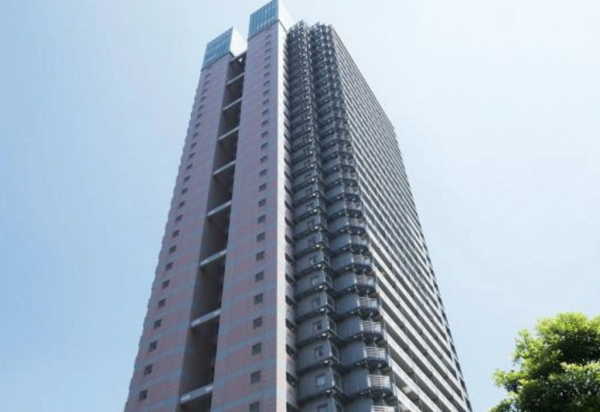 江東区古石場、マンションの外観画像です