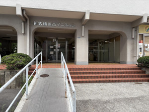 江東区新大橋、マンションのエントランス画像です