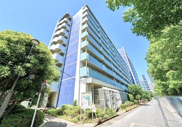 江東区越中島、マンションの外観画像です