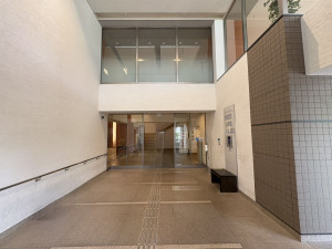 江東区白河、マンションのエントランス画像です