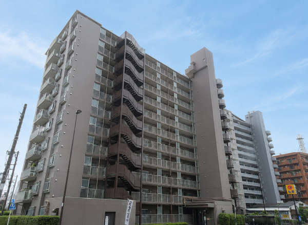 江東区木場、マンションの外観画像です