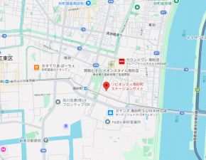 江東区南砂、マンションの地図画像です