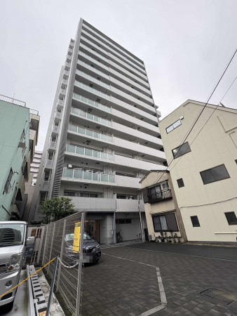 江東区大島、マンションの外観画像です
