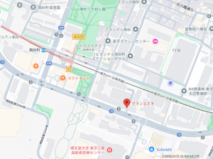江東区新砂、マンションの地図画像です