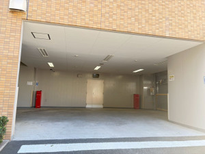 江東区亀戸、マンションの駐車場画像です