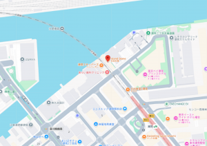 江東区潮見、マンションの地図画像です
