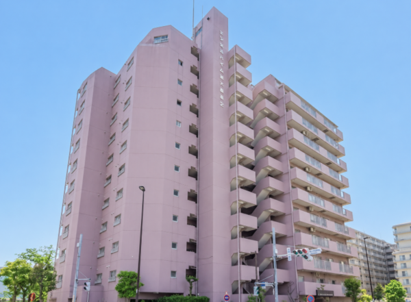 江東区東砂、マンションの外観画像です