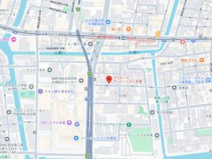 江東区木場、マンションの地図画像です