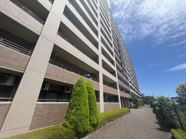 江東区塩浜、マンションの外観画像です