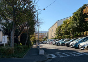 江東区南砂、マンションの駐車場画像です