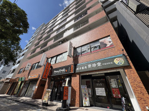 江東区門前仲町、マンションの外観画像です