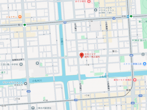 江東区猿江、マンションの地図画像です