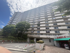 江東区塩浜、マンションの外観画像です