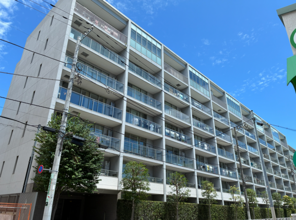 江東区木場、マンションの外観画像です