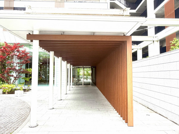 江東区扇橋、マンションのエントランス画像です