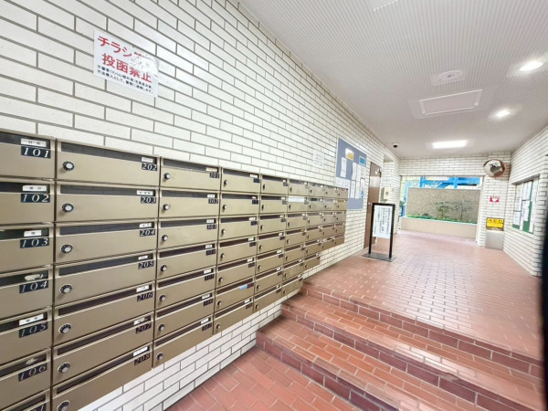 江東区東砂、マンションのエントランス画像です