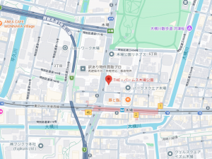 江東区木場、マンションの地図画像です