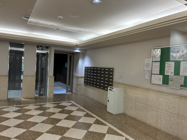 江東区木場、マンションのエントランス画像です