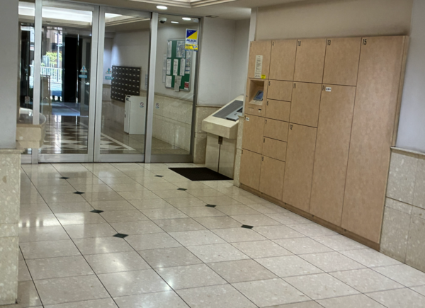 江東区木場、マンションのエントランス画像です