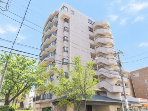 江東区猿江、マンションの外観画像です