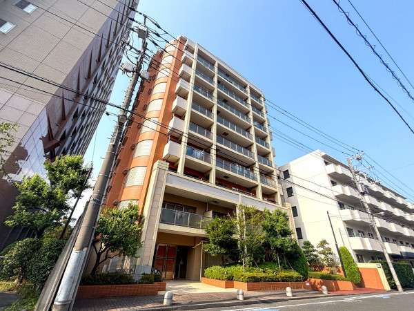 江東区冬木、マンションの外観画像です