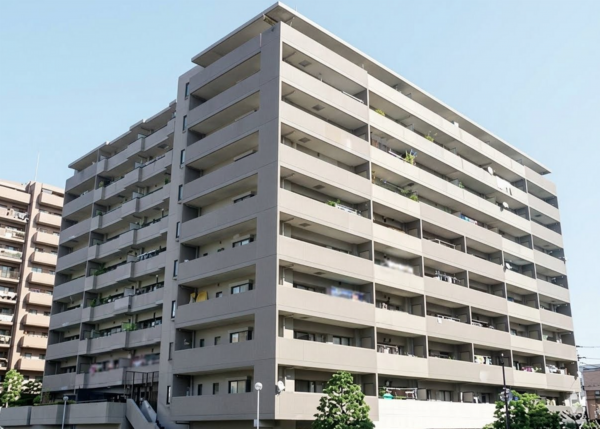 江東区福住、マンションの外観画像です