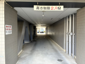 江東区住吉、マンションの駐車場画像です