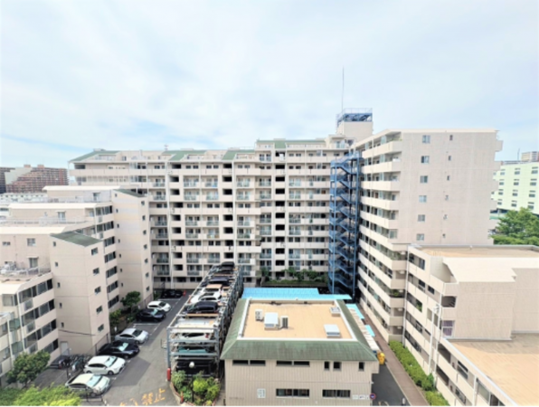 江東区北砂、マンションの外観画像です