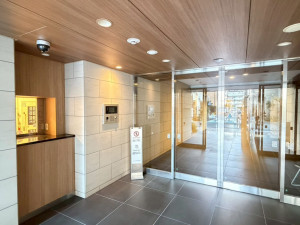 江東区猿江、マンションのエントランス画像です
