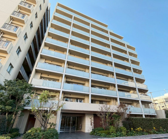 江東区猿江、マンションの外観画像です