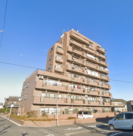 鈴鹿市桜島町、マンションの外観画像です