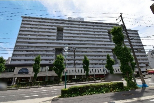 名古屋市名東区にじが丘、マンションの外観画像です