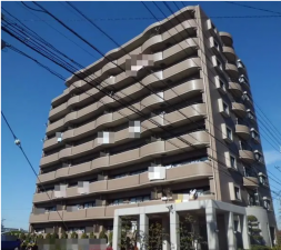 名古屋市名東区藤森西町、マンションの外観画像です