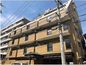 名古屋市名東区神丘町、マンションの外観画像です