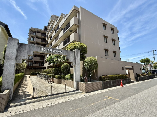 春日部市中央、中古マンションの外観画像です