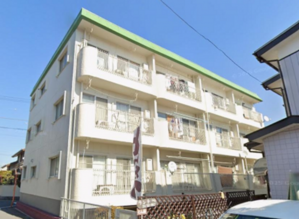 春日部市中央、中古マンションの外観画像です