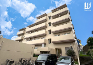 横浜市都筑区佐江戸町、中古マンションの外観画像です